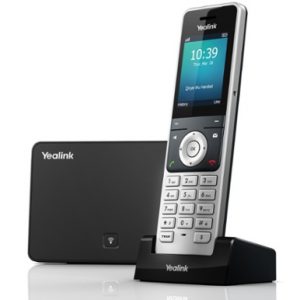 تلفن بیسیم Dect Phone Yealink W56P handset and base