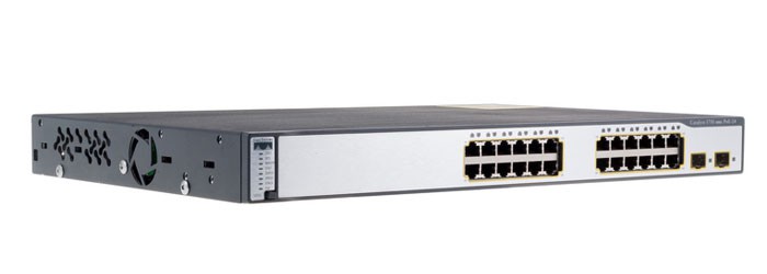 سوئیچ سیسکو WS-C3750-24PSS