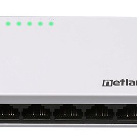 سوئیچ 5 پورت غیر poe نتلنNETLAN F500-E