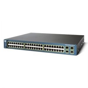 سوئیچ شبکه سیسکو 48 پورت WS-C3560-48PS-S