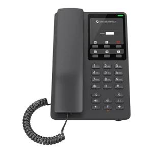 تلفن هتلی تحت شبکه گرنداستریم Grandstream GHP621 Compact Hotel IP Phone