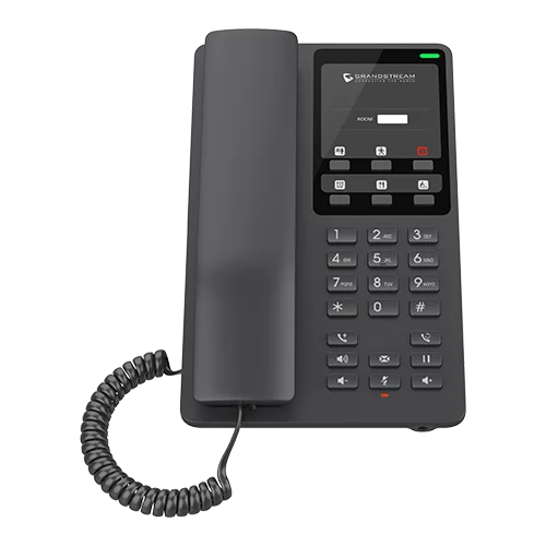 تلفن هتلی تحت شبکه گرنداستریم Grandstream GHP621 Compact Hotel IP Phone