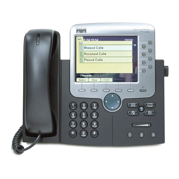 تلفن تحت شبکه Cisco 7970G(استوک)